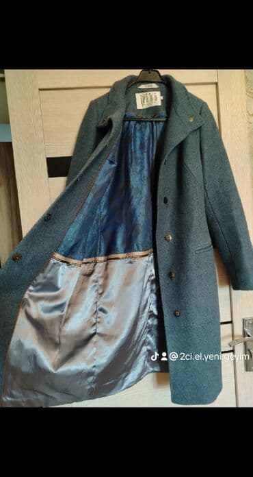 Cinslər: Palto, Zara, L, rəng - Boz — 4