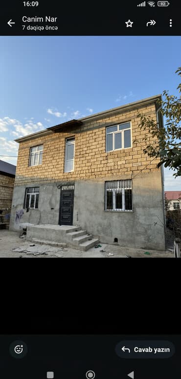 binədə ev: 5 otaqlı, 180 kv. m, Yeni təmirli — 2