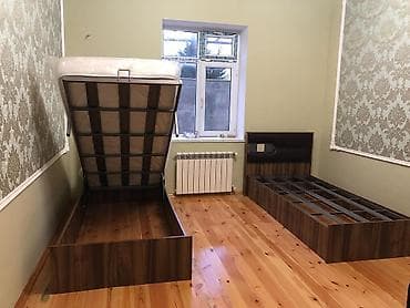 bazali yataq: Carpayi Bazalidir Fabrik Istehsalidir. Ceviz Krem Rengleri hazirda — 3