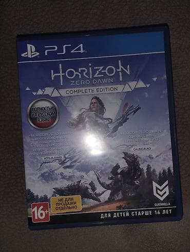 Horizon Zero Dawn Complete Edition. Disk ela veziyetdedir, cızıgı