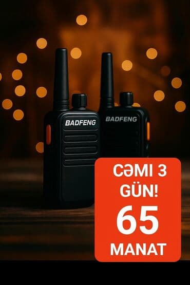 купить ноутбук в баку: BADFENG çoxfunksiyalı danışıq aparatı (portativ radiostansiya) - — 1