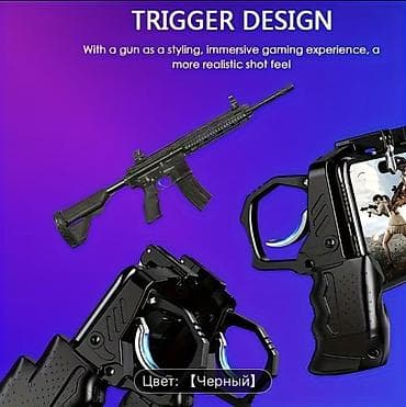 ps 4 fifa 23: Mobil oyun üçün tətikli gamepad tutacağı - Rəng: qara - Uyğunluq — 4