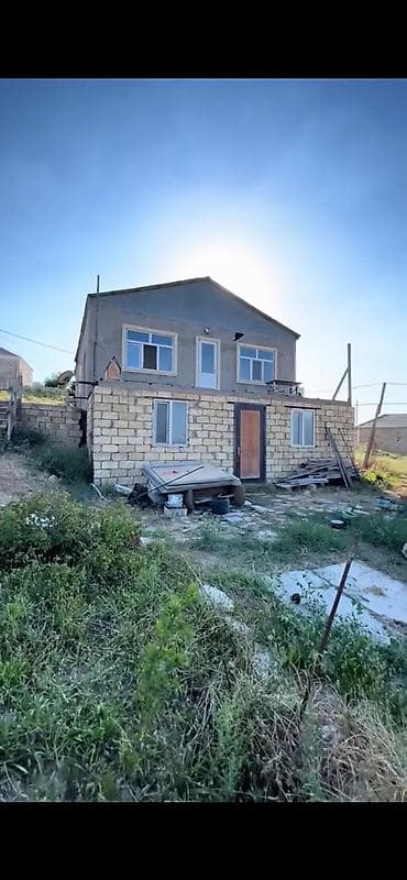lokbatanda kreditle evler: 4 otaqlı, 100 kv. m, Kredit var, Təmirsiz — 1