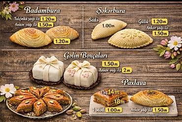 Şirniyyat məhsulları: Evdə təmiz və keyfiyyətli şəkildə hazırlanmış paxlava satılır 🍯 🔸 — 2