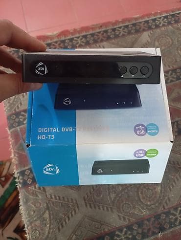 ATV Digital DVB-T2 Receiver HD-T3 - Rəqəmsal yerüstü TV siqnallarını
