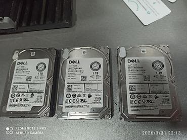 Daxili Sərt disk (HDD) Dell, 1 TB, 7200 RPM, 2.5"