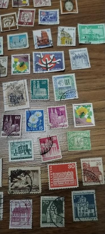 Velosipedlər: Məhsul: Dünyanın müxtəlif ölkələrindən köhnə poçt markaları — 7