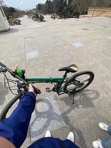 Qatlanan dağ velosipedi – BmxX G7 (yaşıl) Xüsusiyyətlər: - Qatlanan — 2