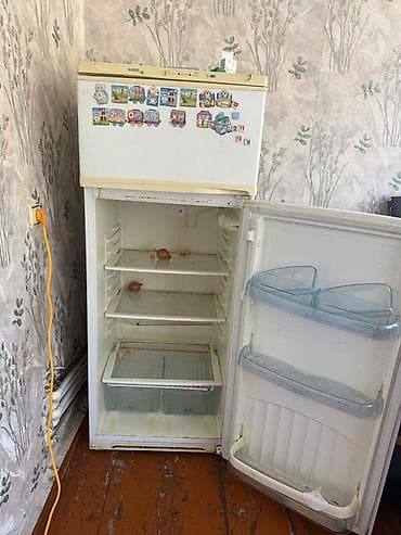 ventilator satilir: İşlənmiş 2 qapılı Nord Soyuducu Satılır, rəng - Ağ, Dolab içi — 2