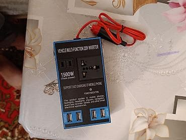 12 volt 220 volt inverter: Yeni Inverter, 700-1500 Vt, 12 - 220 volt, Ünvandan götürmə, Ödənişli çatdırılma — 1