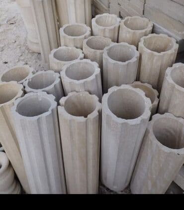 большие горшки для цветов: Bahar və yay çiçəkləri üçün nəzərdə tutulmuş, daşdan hazırlanmış — 9