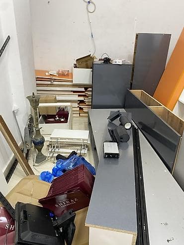 taxta rəf: Mağaza vitrin və mebel hissələri – komplekt - Material: laminat/LDSP — 3