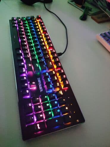 rgb klaviatura: DBPOWER Mechanical Keyboard Gaming RGB çox az işlenilib, ela — 1
