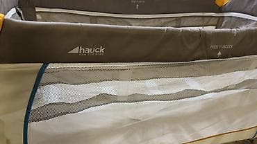 nefes alan ayi: Hauck “Fun for Kids” körpə üçün qatlanan maneyçik/uşaq beşiyi - — 3