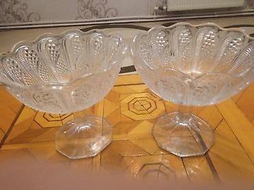 набор ножей: Блюдо для тортов и сладостей, Стекло — 1