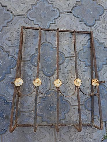 Окна: Dəmir pəncərə barmaqlıqları - Material: qalın polad/dəmir profildən — 3