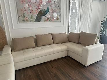 Divan və kreslo dəstləri: Künc divan, Açılan — 2