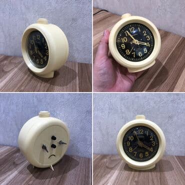 qizil onluq qiymeti: Masaüstü Mexaniki Əntiq saat 1970 il — 2