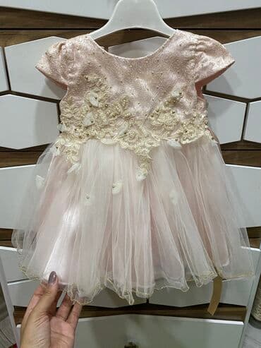 qiz usaqi ucun donlar: 1 yash - 80 sm. 23 azn 45 azn almiwam, 1 defe ad gune geyilib — 1