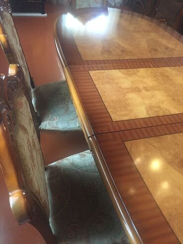 metbex mebeli 2 el: Qonaq otağı dəsti .1 stol və 6 stul — 3