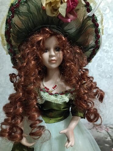3D panellər: Коллекционная Фарфоровая кукла,ручной работы, Немецкого производства — 2