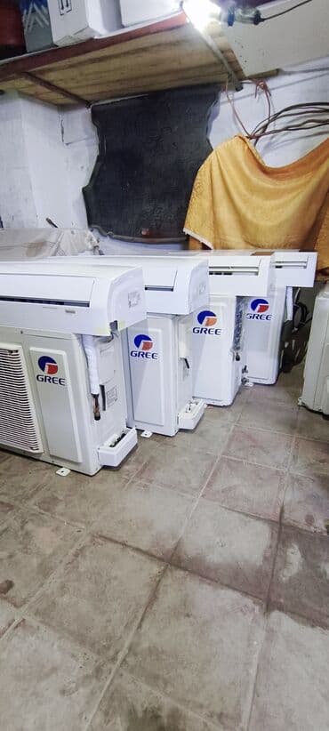 Zərərvericilərə qarşı mübarizə aparatları: Kondisioner Gree, İşlənmiş, 70-80 kv. m, Split sistem, Ödənişli quraşdırma — 5