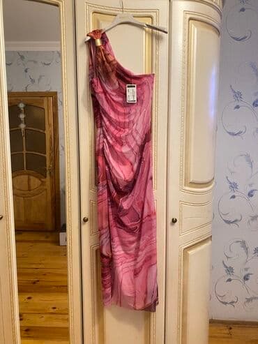 вечернее платье шифоновый: Вечернее платье, Макси, L — 1