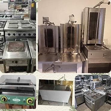 2 ci əl Restoran,dönər xanavə kafe avadanlıqlarının Alışı ve satışı