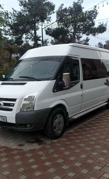 дом на колесах turbo az: Ford Transit mikroavtobus - Korpus: uzun və yüksək tavanlı kuzov, ağ — 5