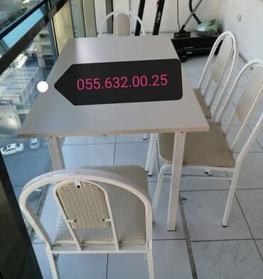 İnformatika: Stollar,Stullar, Masalar, Oturacaqlar, Stol stul dəsti sexden satiwi — 5