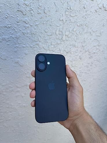 iphone 16 e: IPhone 16, 128 GB, Qara, Face ID — 1