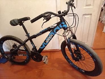 elektro velosipet: - Dağ/şəhər tipli velosiped, 26” təkərlər - Rəng: qara, mavi detal və — 2