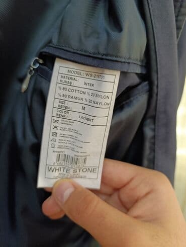 dəri zamşa kişi gödəkçəsi: Palto, M — 2