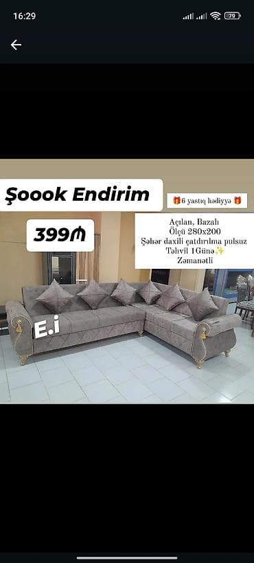 Künc divan, Yeni, Açılan, Bazalı, Şəhərdaxili pulsuz çatdırılma lalafo.az -da Künc divan, Yeni, Açılan, Bazalı, Şəhərdaxili pulsuz çatdırılma