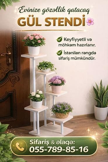 mebel sifarisi: Digər stend növü, Metal, Azərbaycan, Dizayn, proyekt mövcuddür, Zəmanətli, Kredit yoxdur — 2