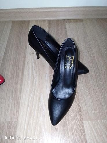 Qadın klassik tufli – HY Vogue brendi - Rəng: qara - Material: hamar