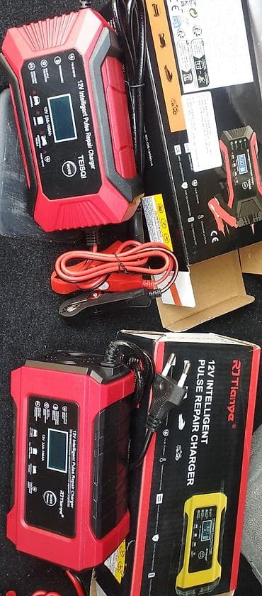 12V Ağıllı Nəbzli Akkumulyator Şarj Cihazı Xüsusiyyətlər: - 12V