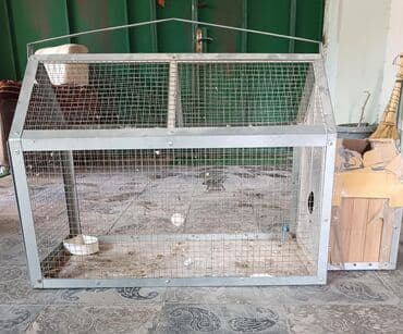 qəfəs quşları: Metal tor, quşların və ya kiçik heyvanların saxlanılması üçün nəzərdə — 2