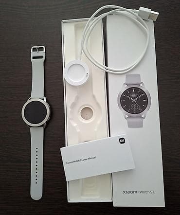 smart часы: Б/у, Смарт часы, Xiaomi, Сенсорный экран, цвет - Серебристый — 4