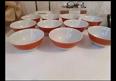 ev eşyalarl: Kasalar, rəng - Qırmızı, Keramika, Rusiya — 2