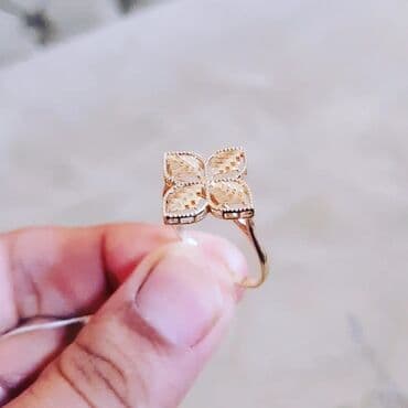 qızıl üzüklər qiymətləri 2022: Toy, Üzük, Sarı qızıl, 585 Əyar, Qaşsız — 2