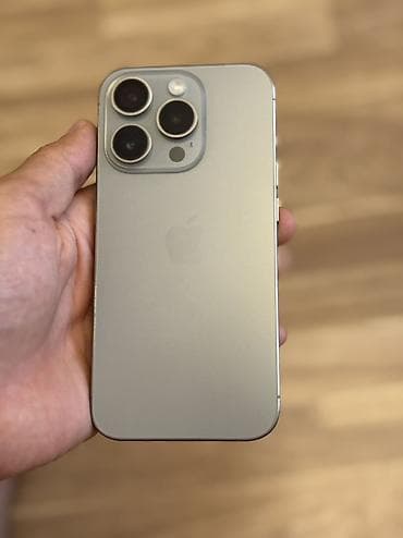 apple iphone 12: IPhone 15 Pro, 256 GB, Natural Titanium, Simsiz şarj — 2