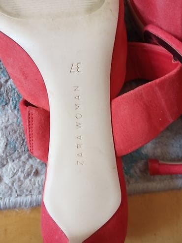baş: ZARA WOMAN qadın ayaqqabısı - Model: mules tipli, nazik dabanlı — 3