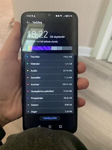 max kalonka dinamik: Honor X6, 64 GB, rəng - Gümüşü, İki sim kartlı — 4