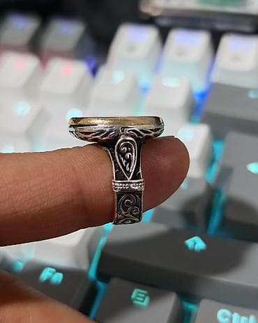 Üzük, Gümüş, Qaşsız — 2