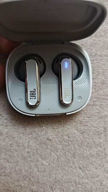 bluetooth qulaqlıq: JBL Live Flex simsiz qulaqlıqlar - Rəng: gümüşü-boz - Model adı: “JBL — 3