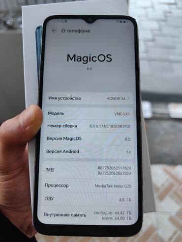 irşad honor x9b: Honor X6, 64 GB, rəng - Qara — 2