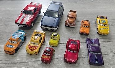 “Cars” (Cizgi filmi) temalı oyuncaq avtomobil kolleksiyası cem sekilde — 1
