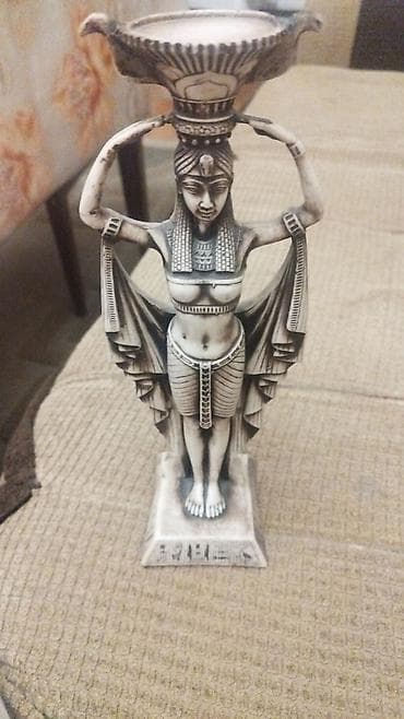 Ковры: Misir üslublu dekorativ şamlıq/oturacaqlı fiqur - Dizayn: Antik Misir — 1