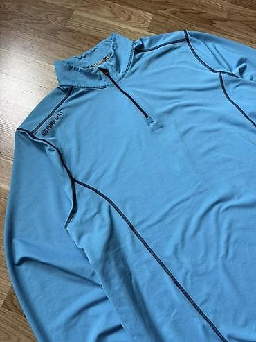 dini paltar: PUMA Golf kişi sviteri – 1/4 fermuarlı, uzunqol üst geyimi - Brend — 2